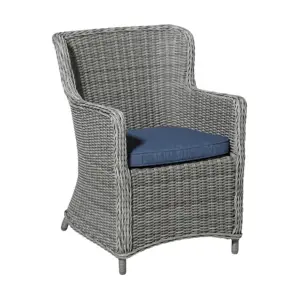 Madison Zitkussen Wicker Panama Blauw - afbeelding 3