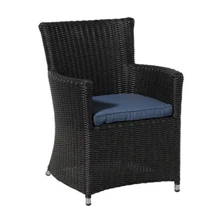 Madison Zitkussen Wicker Panama Blauw - afbeelding 4