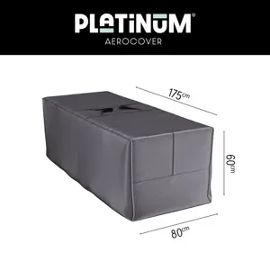 Platinum AeroCover Cushion bag 175x80xH60 - afbeelding 1