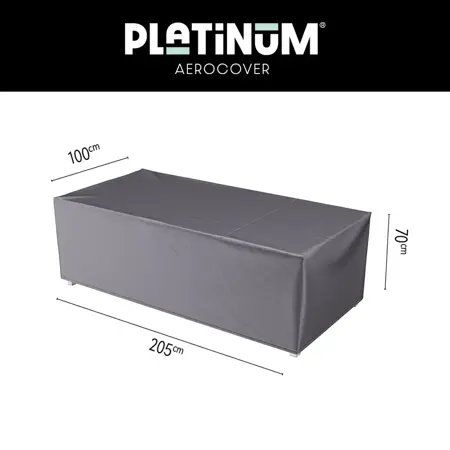 Platinum AeroCover Lounge bench cover 205x100xH70 - afbeelding 1