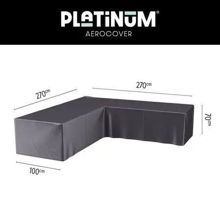 Platinum AeroCover Lounge cover L 270x270x100xH70 - afbeelding 1