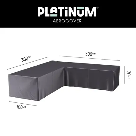 Platinum AeroCover Lounge cover L 300x300x100xH70 - afbeelding 1