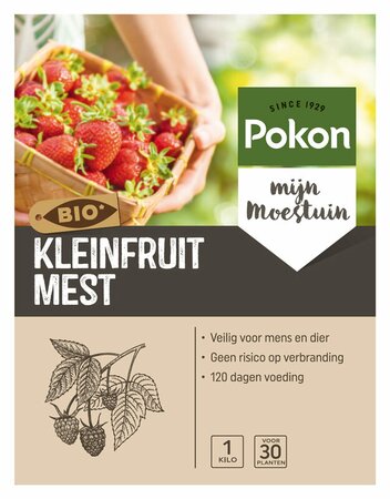 Pokon Bio Kleinfruit Mest 1kg - afbeelding 2