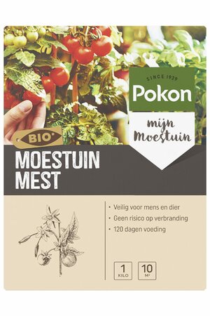 Pokon Bio Moestuin Mest 1kg - afbeelding 2