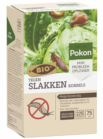 Pokon Bio Tegen Slakken korrels 225g - afbeelding 1