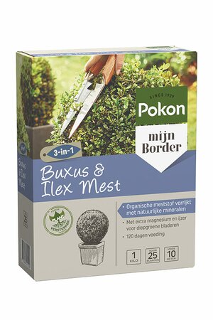 Pokon Buxus & ilex mest 1kg - afbeelding 1