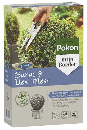 Pokon Buxus & ilex mest 2.5kg - afbeelding 1