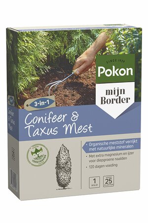 Pokon Conifeer/taxusmest 1kg - afbeelding 1