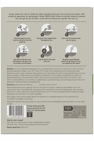 Pokon Graszon herstel sos 500g - afbeelding 3