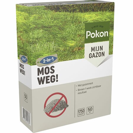 Pokon Mos weg! 50 m2 1750g - afbeelding 1