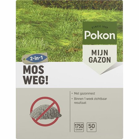 Pokon Mos weg! 50 m2 1750g - afbeelding 2