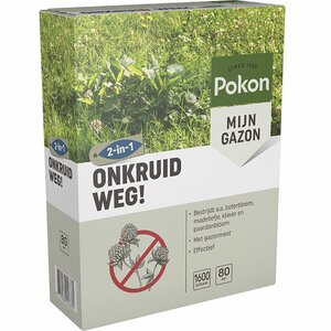 Pokon Onkruid weg 80m2 1600g - afbeelding 1