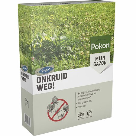 Pokon Onkruidweg 120m2 2400g - afbeelding 1