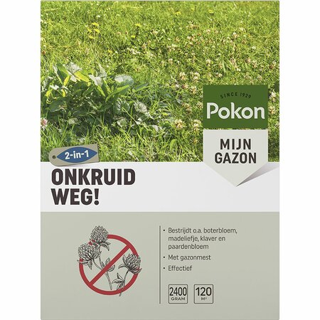 Pokon Onkruidweg 120m2 2400g - afbeelding 2