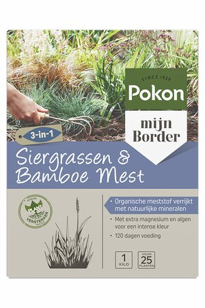 Pokon Siergras & bamboemest 1kg - afbeelding 2