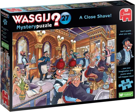 Puzzel Wasgij Mystery 27 vlam in pan! 1000 stukjes