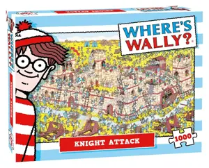 Puzzel Where's wally Knight attack 1000 stukjes