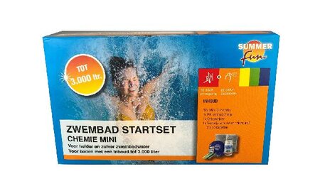 Summer fun zwembad startset chemie mini verpakking