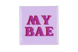 Tegeltje My Bae 10x10x1cm