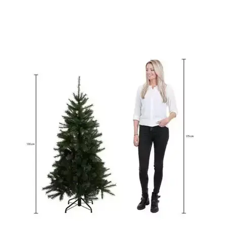 Triumph Tree Kerstboom forest frosted 155cm groen - afbeelding 4