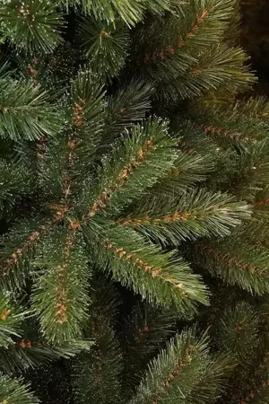 Triumph Tree Kerstboom forest frosted slim 215cm groen detail