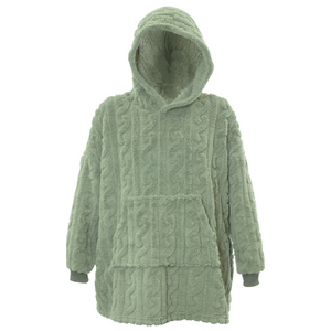 Unique Living hoodie pleun 70x50x87cm tea green - afbeelding 1