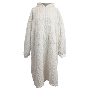 Unique Living hoodie pleun 78x120cm dove white