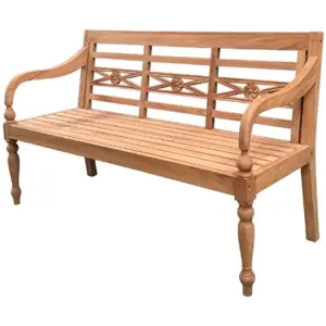 Vita Tuinbank Station II Teak 150cm