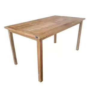 Vita Tuintafel Rechthoek Neva Teak 144cm