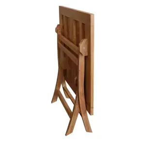 Inklapbare tuintafel vierkant milton teak