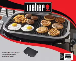 Weber Barbecue Bakplaat Lumin Medium