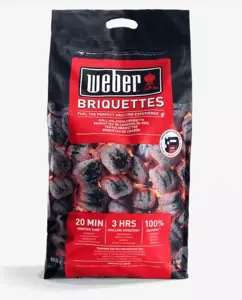 Weber Barbecue Briketten 8kg voorkant