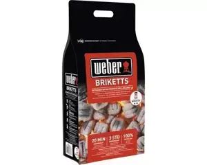 Weber Barbecue Houtskool Briketten 4kg