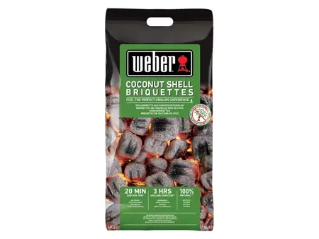 Weber Barbecue Kokosnoot Briketten 4kg