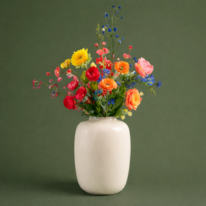 Zijden Veld Kunstboeket - Tropical Bont 2.0